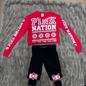 Crop top and leggings!